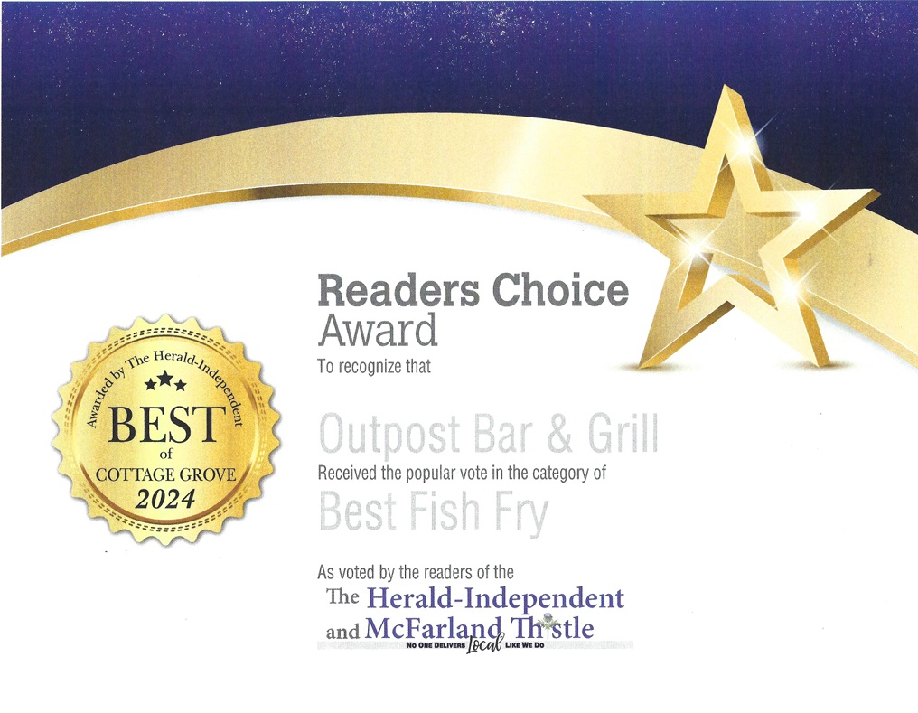 Best of Cottage Grove 17 Years in a Row & Counting!
